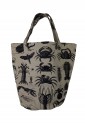 Canvas Tote Bag With Crab Print 525751-1 Canvas Tote Bag With Crab Print 525751-1