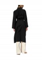 Women's Long Trench Coat With Belt 520943