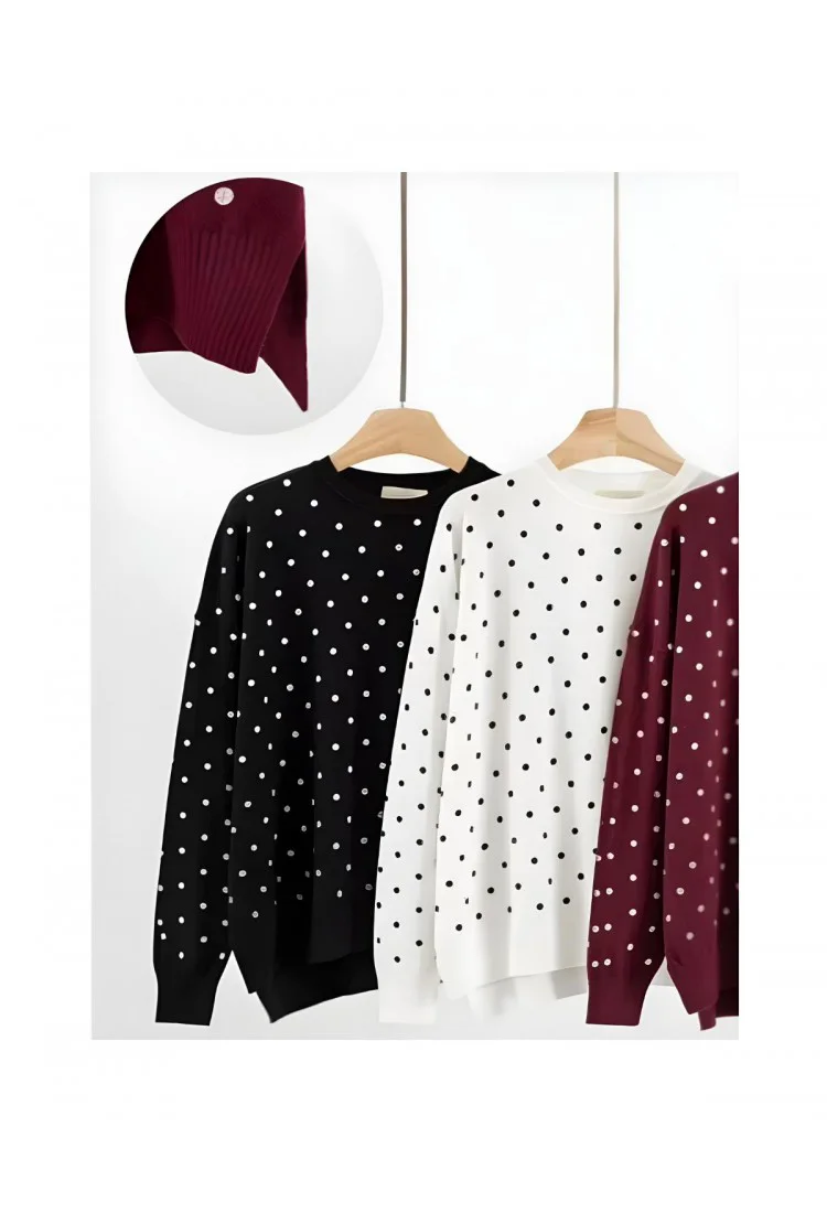 Polka Dot Sweater 527070