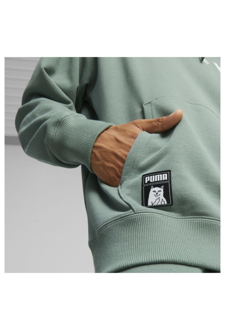 Μπλούζα Φούτερ Puma X RIPNDIP TR Eucalyptus 527182