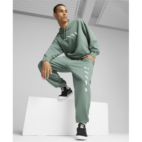 Μπλούζα Φούτερ Puma X RIPNDIP TR Eucalyptus 527182