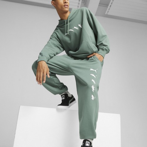 Μπλούζα Φούτερ Puma X RIPNDIP TR Eucalyptus 527182