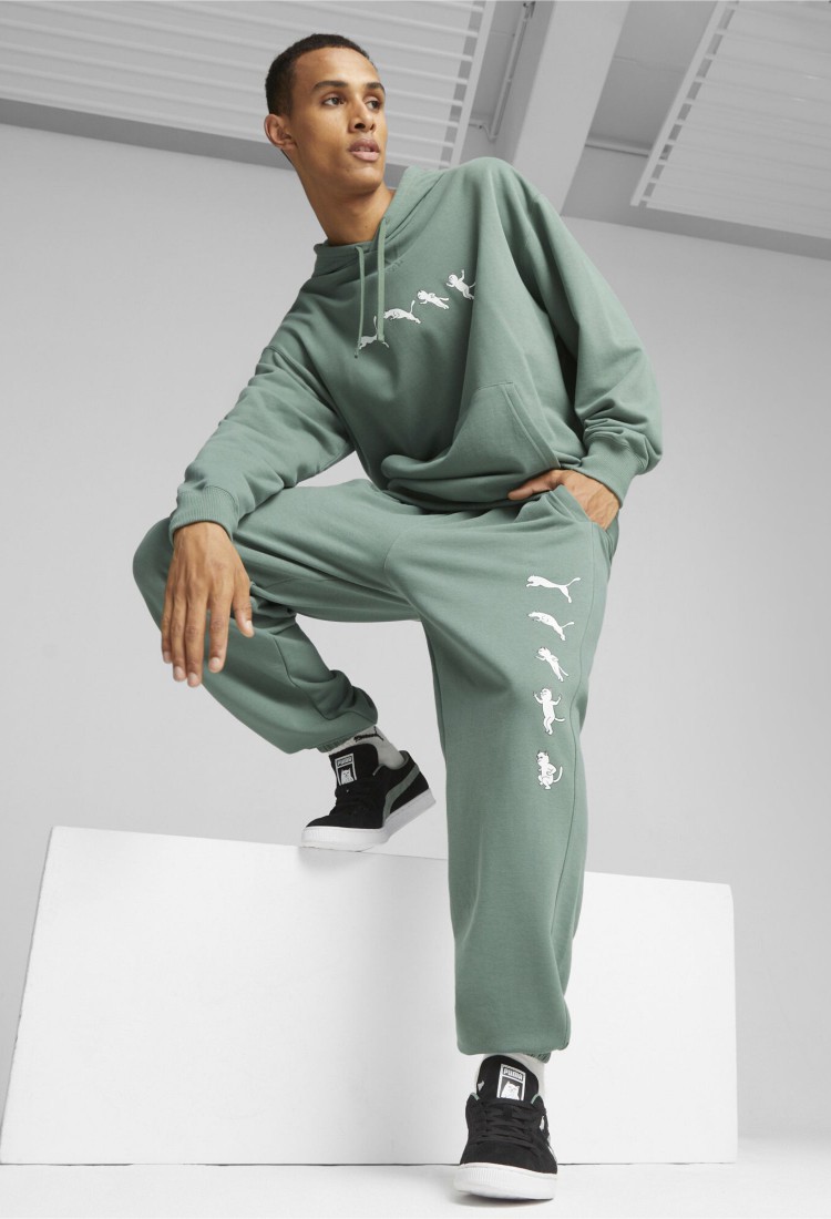 Μπλούζα Φούτερ Puma X RIPNDIP TR Eucalyptus 527182