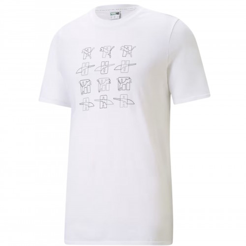 Ανδρική Κοντομάνικη Μπλούζα Puma Elevate Graphic Tee 527180