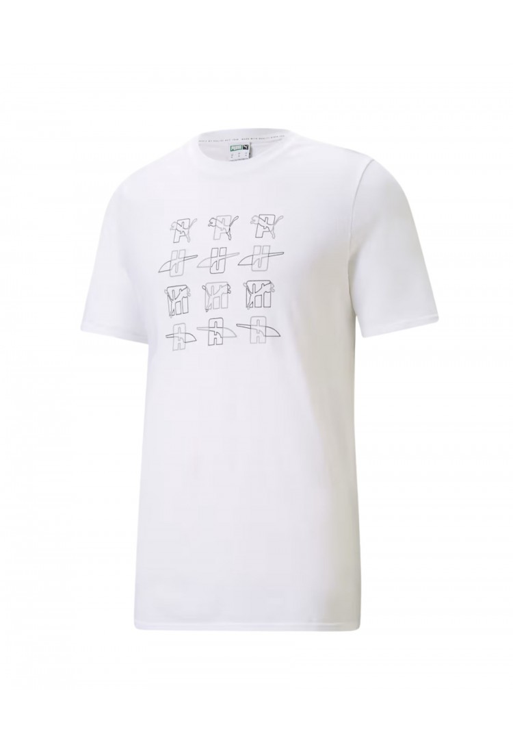 Ανδρική Κοντομάνικη Μπλούζα Puma Elevate Graphic Tee 527180