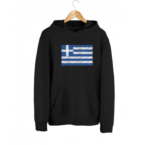 Φούτερ Με Ελληνική Σημαία BC0156