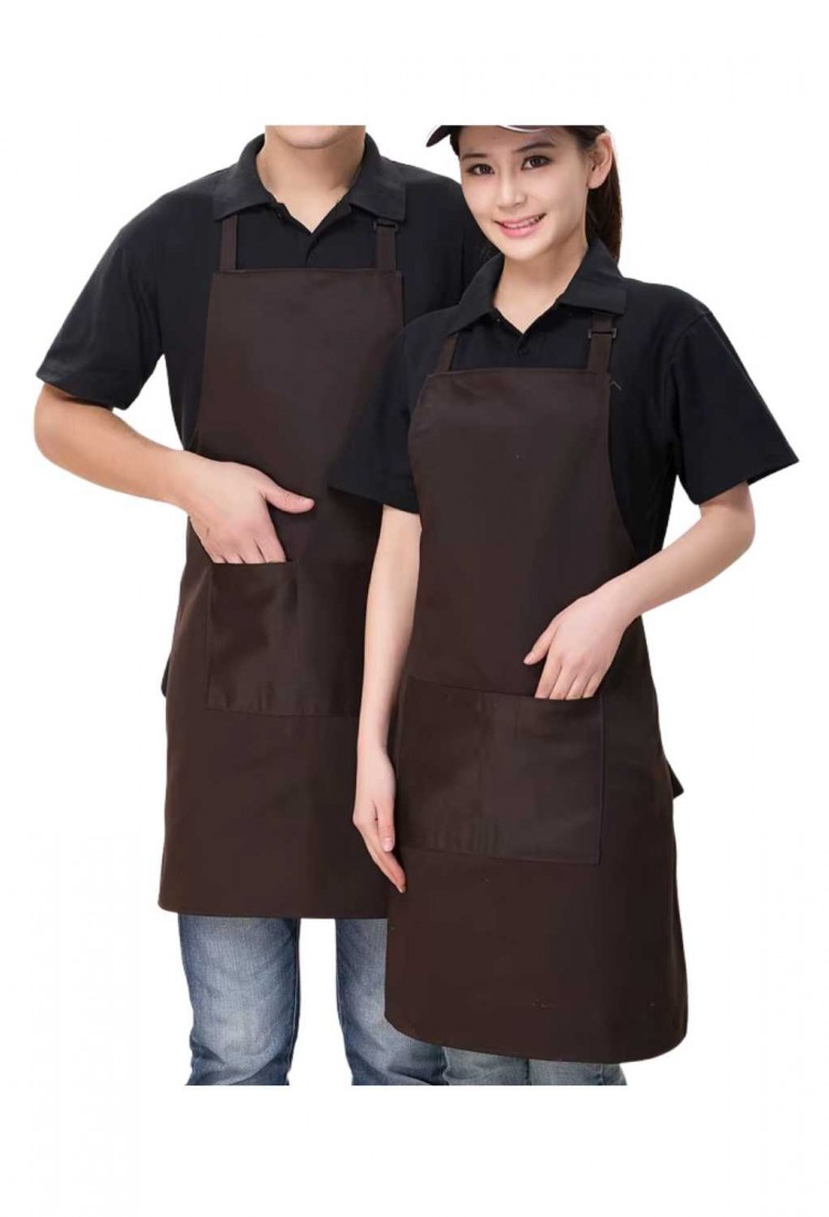 Full-body Apron With Adjustable Neck And Pocket 527214