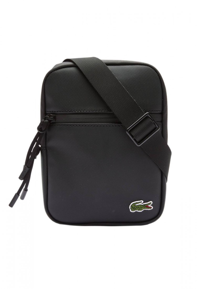 Men's Crossbody Bag with Zipper Closure Lacoste 527225