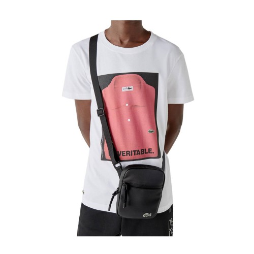Men's Crossbody Bag with Zipper Closure Lacoste 527225