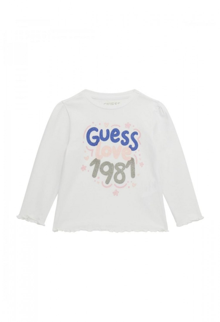 Παιδική Μπούζα Μακρυμάνικη Guess jeans 527222