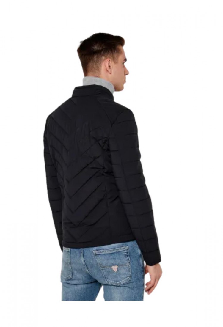 Ανδρικό Μπουφάν Πουπουλένιο Guess Λεπτό 527013