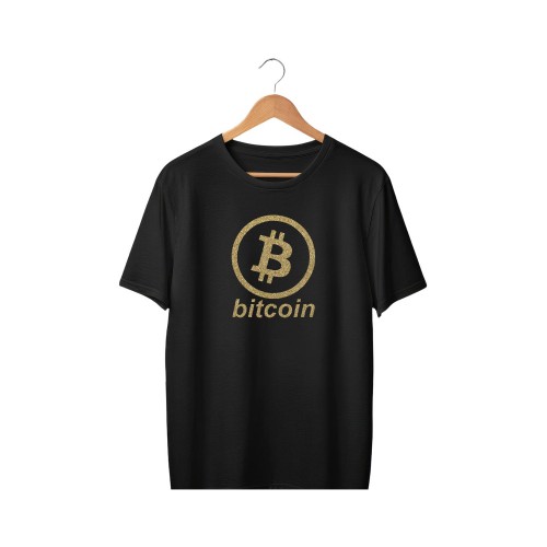 Ανδρική Μπλούζα Bitcoin Gold Gliter TMB813-2