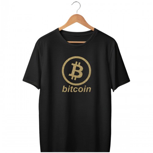 Ανδρική Μπλούζα Bitcoin Gold Gliter TMB813-2
