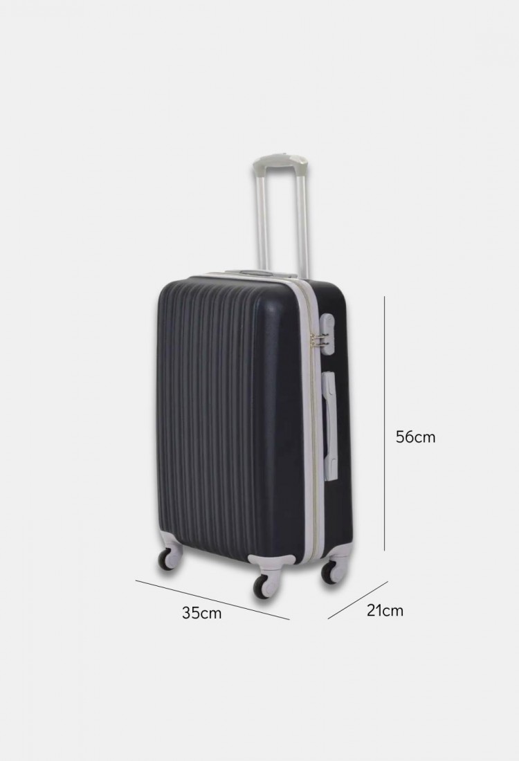Suitcase Cabin 56*35*21cm With 4 Swivel Wheels And Security Lock S000375-2