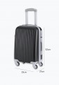 Cabin Suitcase 52*33*21cm With 4 Swivel Wheels And Security Lock S000375-1