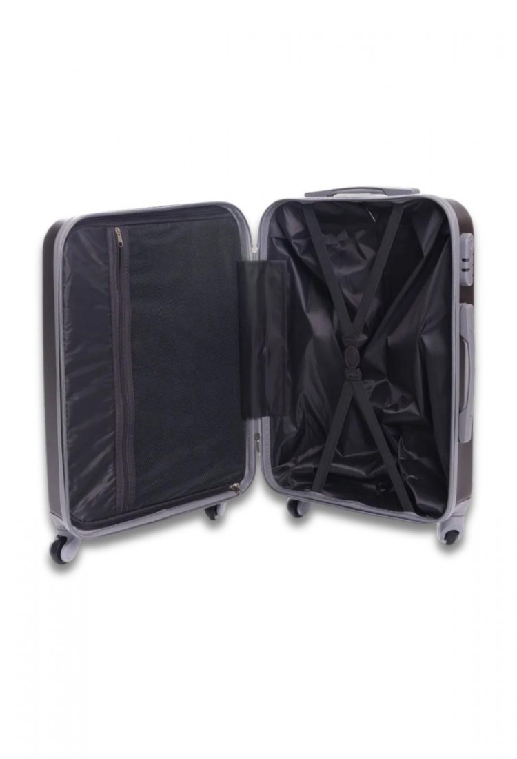 Suitcase 68*43*25cm With 4 Swivel Wheels And Security Lock S000373-8