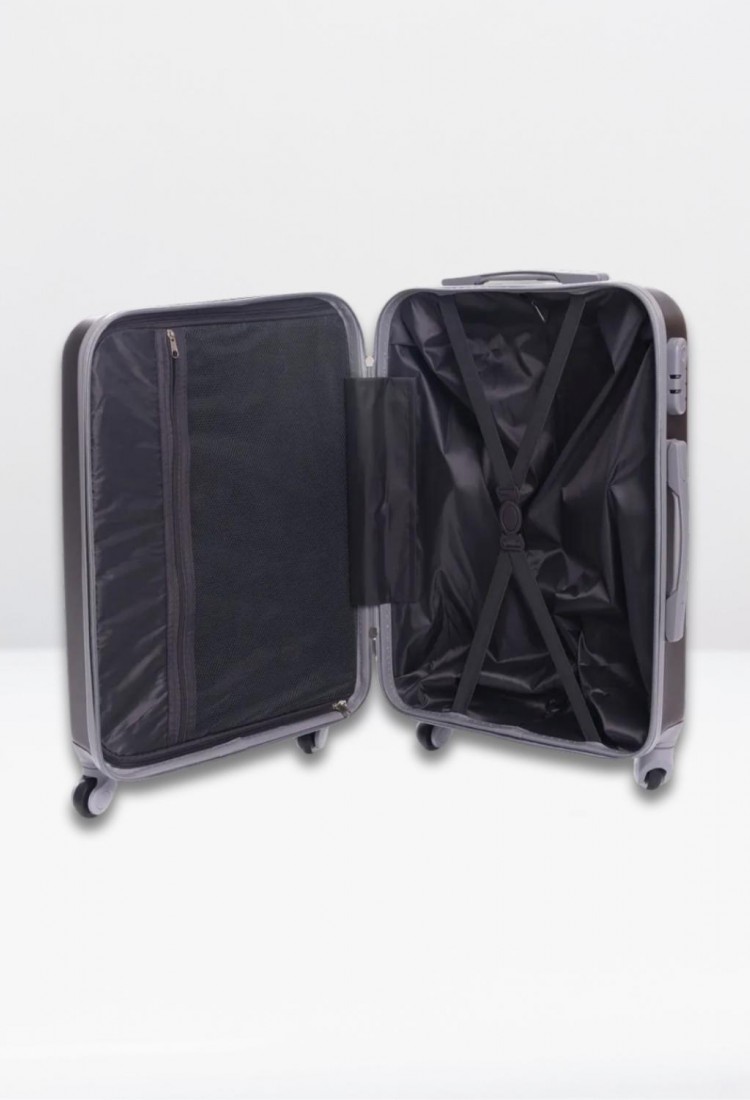 Suitcase Hard 70*44*26cm With 4 Swivel Wheels And Security Lock S000373-9