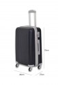 Suitcase Large 72*46*27cm With 4 Swivel Wheels And Security Lock 523934-10