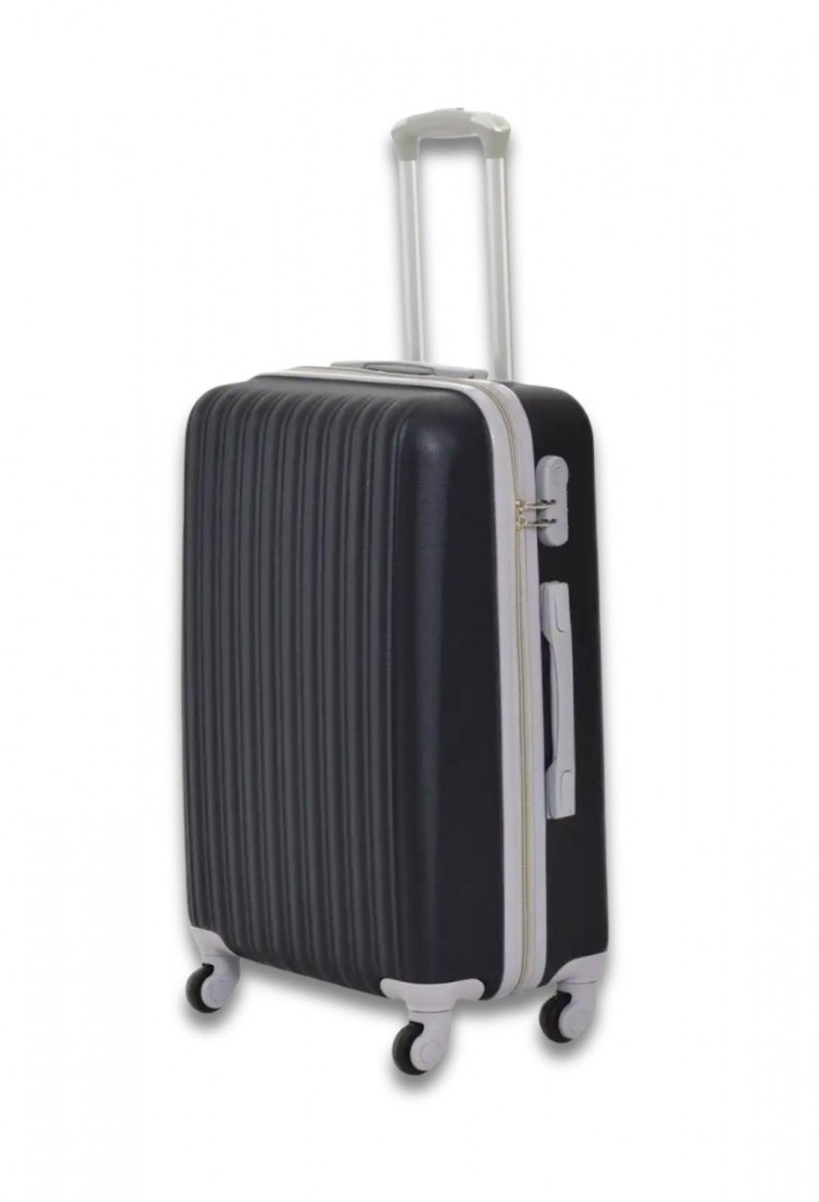 Large Hardside Suitcase 76*50*30cm With 4 Swivel Wheels And Security Lock 523934-12