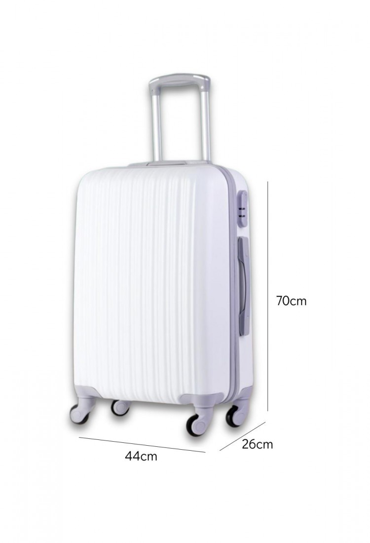 Suitcase 70*44*26cm With 4 Swivel Wheels And Security Lock W000373-9
