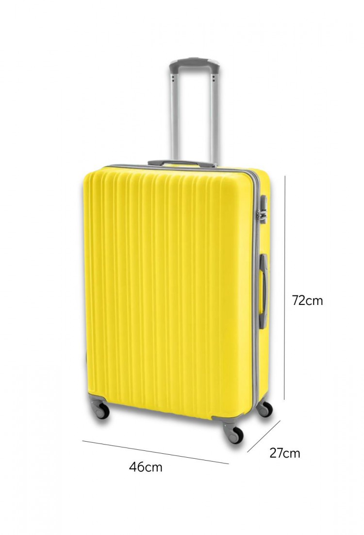 Suitcase 72*46*27cm With 4 Wheels And Security Lock ΥELL523934-10