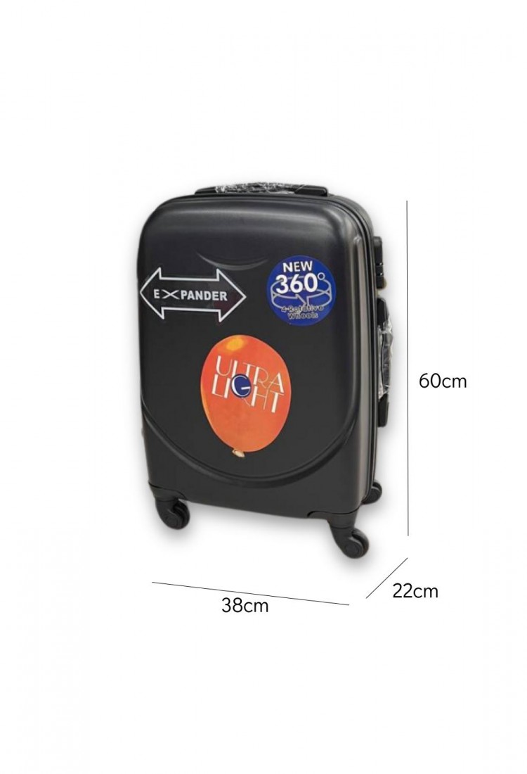 Suitcase Hard 60*38*22cm With 4 Swivel Wheels And Security Lock B000374-4