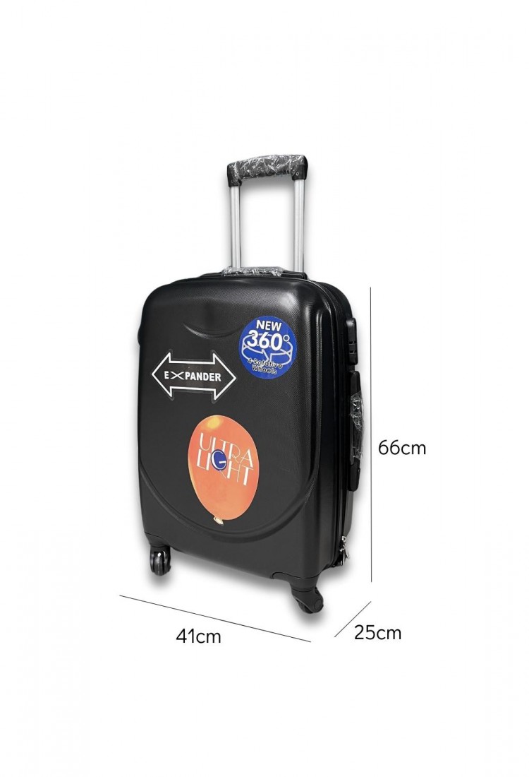 Suitcase Hard 66*41*25cm With 4 Swivel Wheels And Security Lock B000373-7