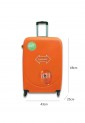 Suitcase 68*43*25cm With 4 Swivel Wheels And Security Lock OR000373-8
