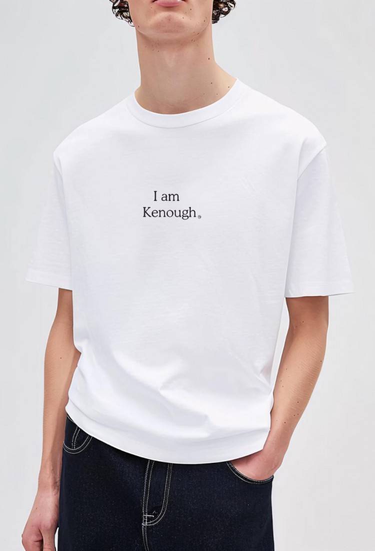 Ανδρική Κοντομάνική Μπλούζα Με Τύπωμα I'm Kenough 527262-1