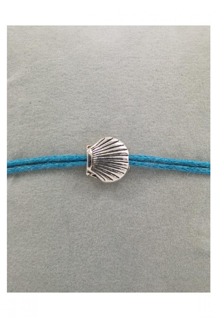 Handmade Macrame Bracelet With Shell And Star 527280-4