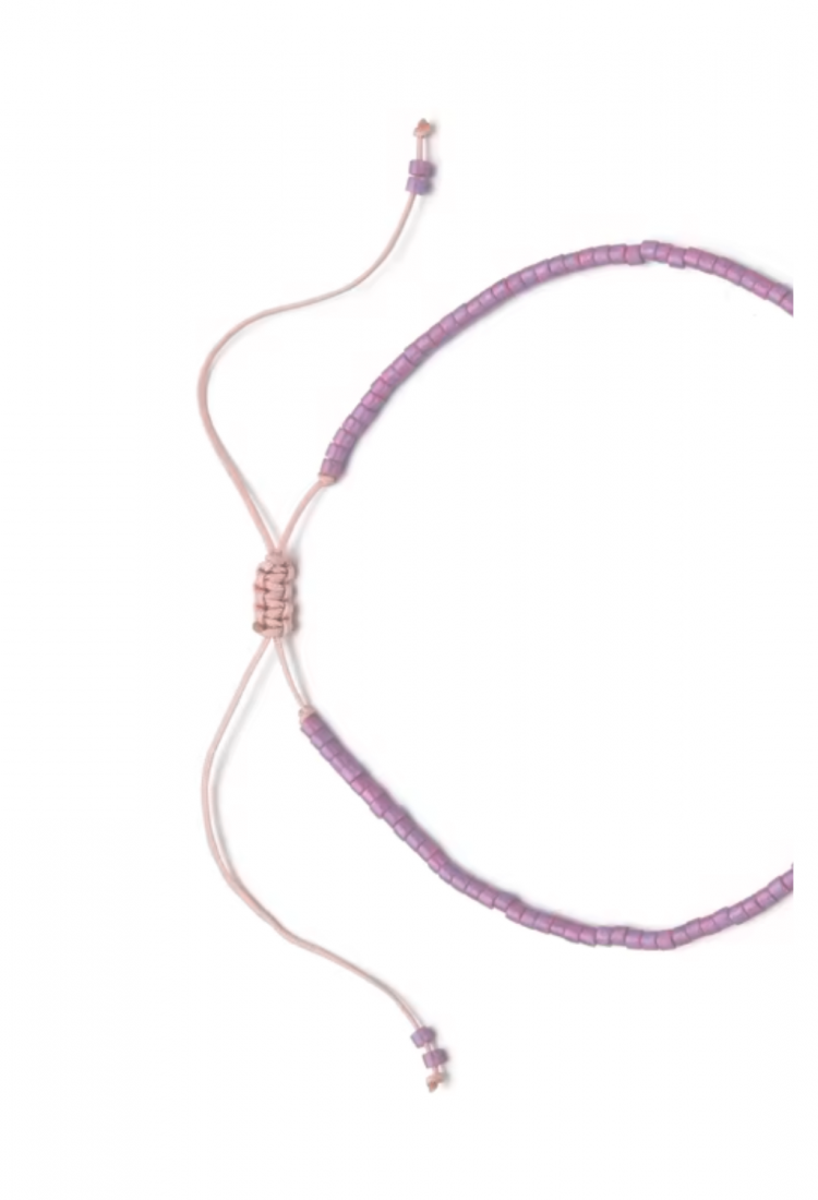 Handmade Bracelet with Pearl and Pink Beads 527306-4
