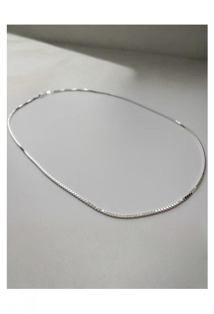 Women's Silver Necklace Chain 51 cm 527334