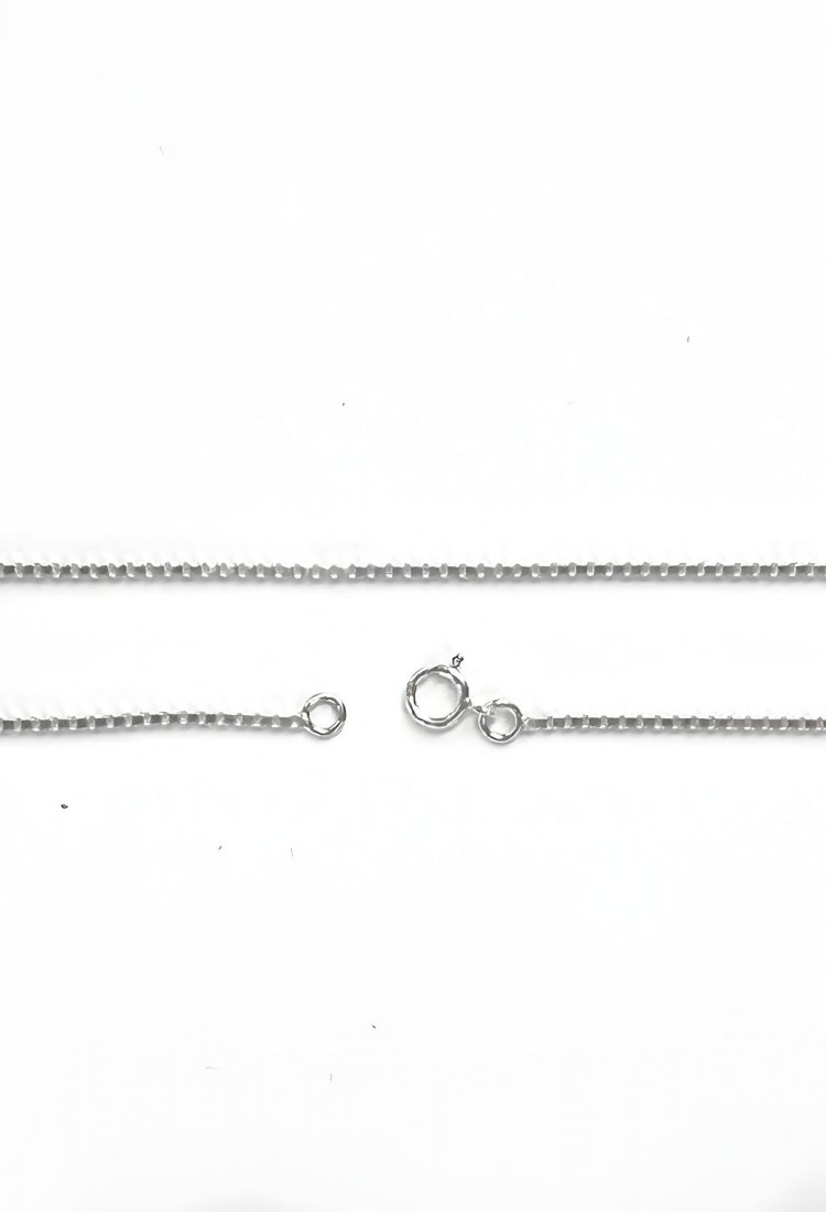 Women's Silver Necklace Chain 46cm 527333