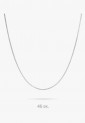 Women's Silver Necklace Chain 46cm 527333