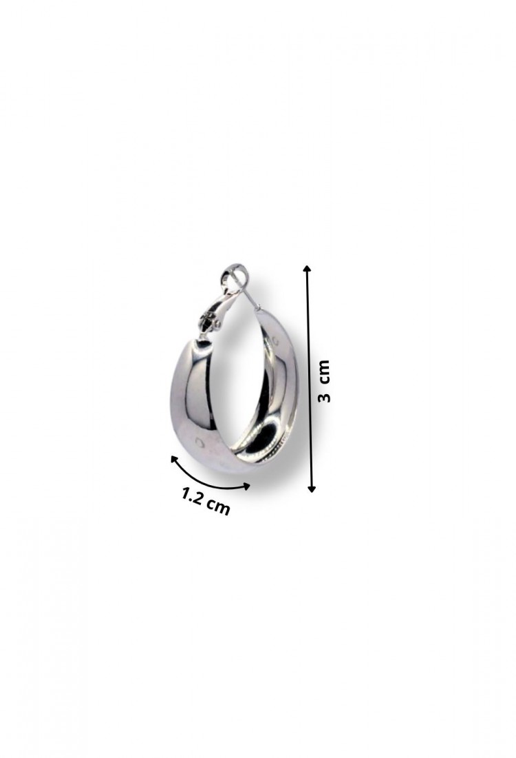 Women's Wide Hoop Earrings 527331