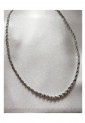 Women’s Twisted Stainless Steel 60 cm Necklace 527336-1
