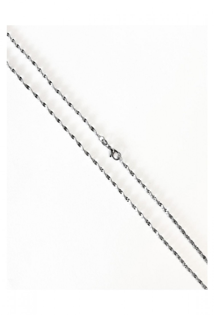 Women’s Twisted Stainless Steel 60 cm Necklace 527336-1