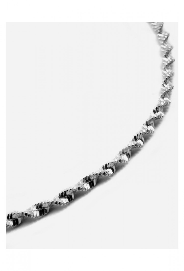 Women’s Twisted Stainless Steel 60 cm Necklace 527336-1