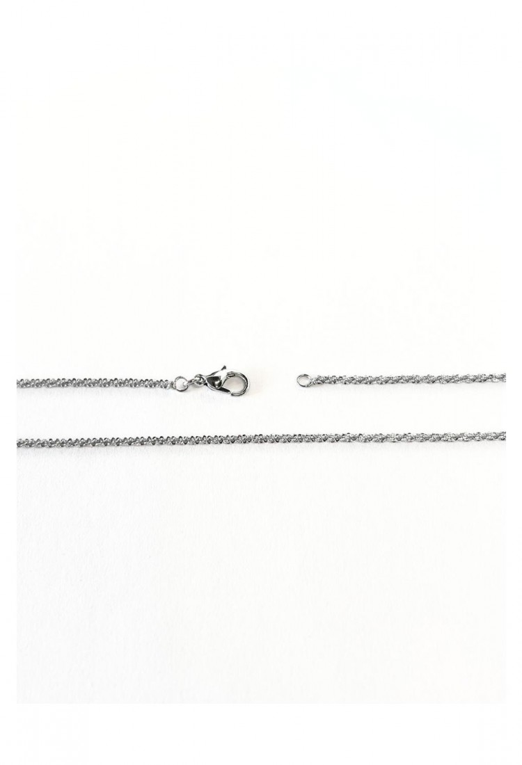 Women’s Twisted Stainless Steel 45 cm Necklace 527337