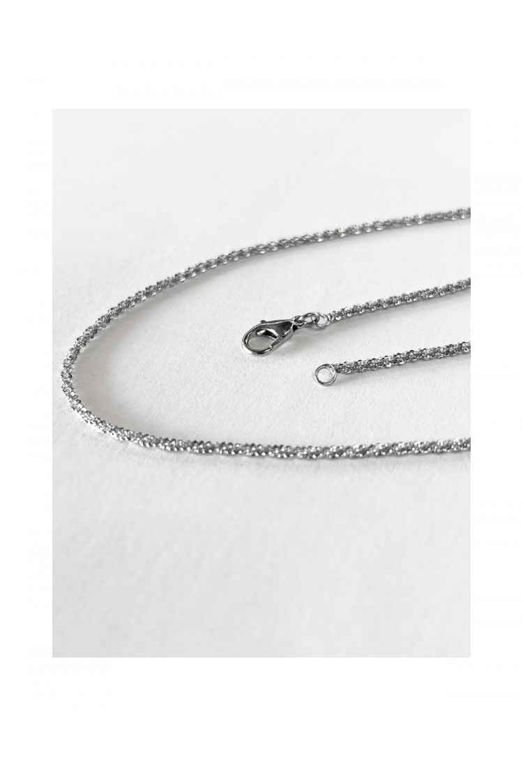 Women’s Twisted Stainless Steel 45 cm Necklace 527337