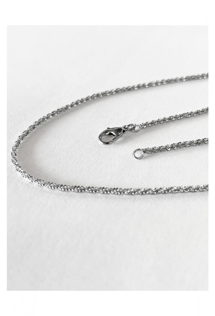 Women’s Twisted Stainless Steel 45 cm Necklace 527337