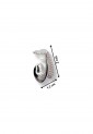 Γυναικεία Καμπύλα Σκουλαρίκια Με Λαμπερές Πέτρες 527322