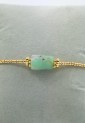 Women’s Gold Bracelet With Natural Peruvian Opal Stone 527300-1