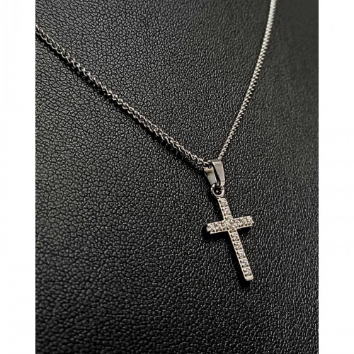 Small Cross With Shiny Stones And Necklace 527342