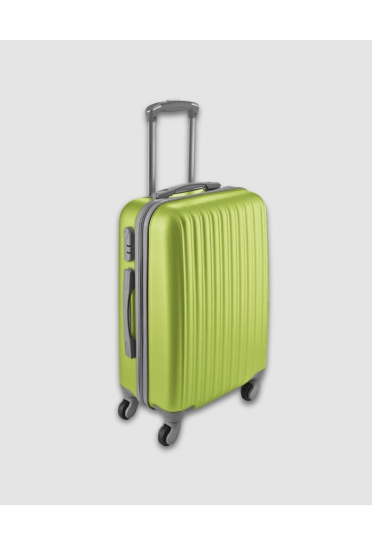 Medium Hard Shell Suitcase 60×38×22 cm With 4 Wheels and Security Lock G000374-4
