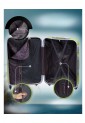 Medium Travel Suitcase 62×39×23 cm with 4 Spinner Wheels and Lock G000374-5