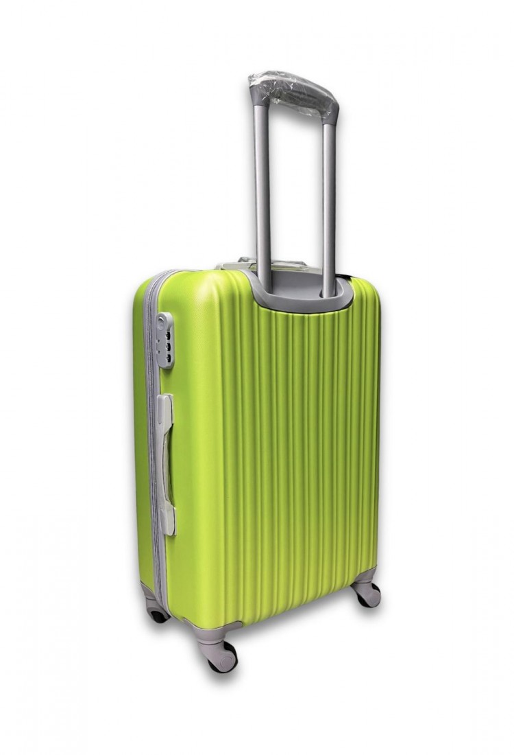 Medium Hard Shell Suitcase 66×41×25cm with 4 Wheels and Security Lock G000373-7