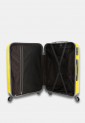 Small Cabin Hard Shell Suitcase 52×33×21 cm with 4 Wheels and Lock Y000375-1