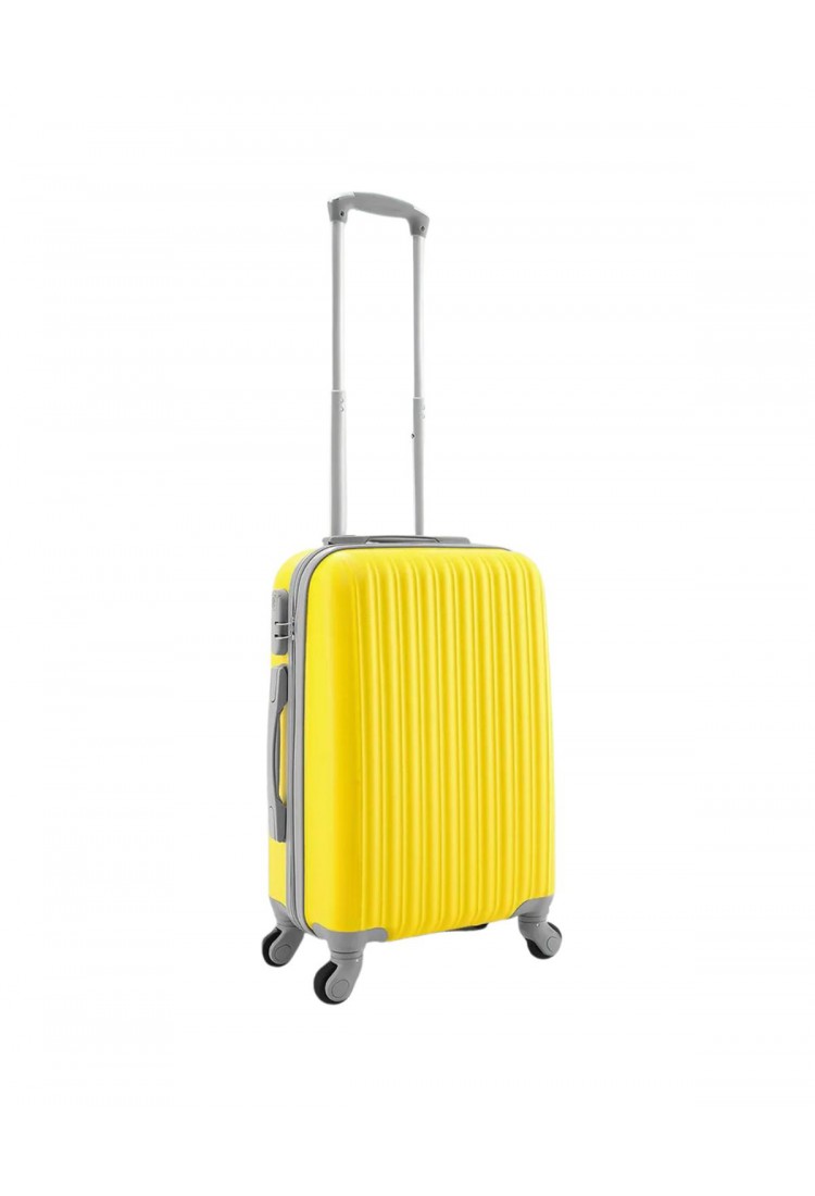 Small Cabin Hard Shell Suitcase 52×33×21 cm with 4 Wheels and Lock Y000375-1