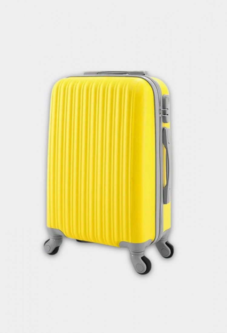 Hard Shell Suitcase 60×38×22 cm with 4 Wheels and Security Lock Y000374-4